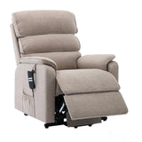 Henley Riser Recliner Dual Motor, Heat & Massage in Lisbon Wheat - Refurbished Morris Living