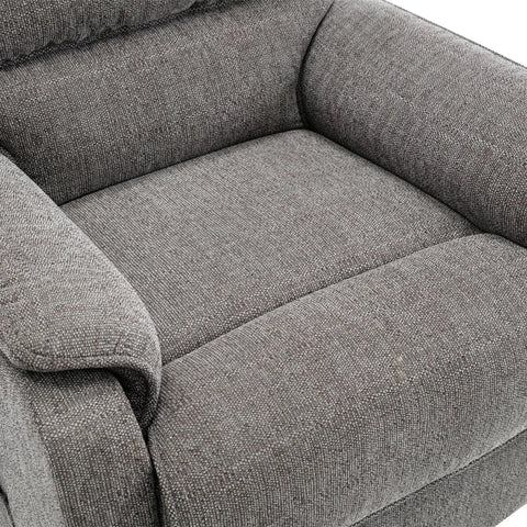 Henley Riser Recliner Mobility Chair, Dual Motor, Heat & Massage in Lisbon Grey Fabric Morris Living - image 10