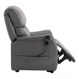 Montreal - Dual Motor Riser Recliner Electric Mobility Lifting Chair in Grey Morris Living - thumbnail 4