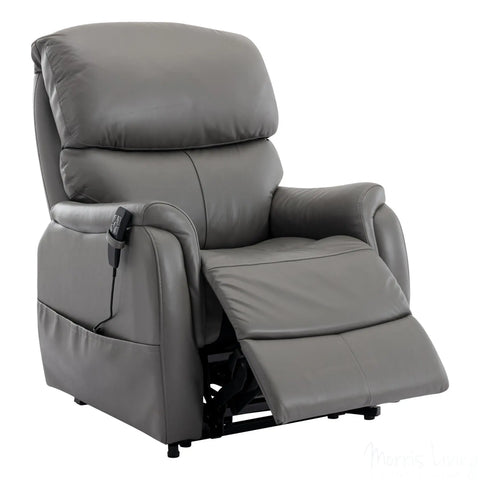 Montreal - Dual Motor Riser Recliner Electric Mobility Lifting Chair in Grey Morris Living - image 6