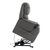 Montreal - Dual Motor Riser Recliner Electric Mobility Lifting Chair in Grey Morris Living - thumbnail 10