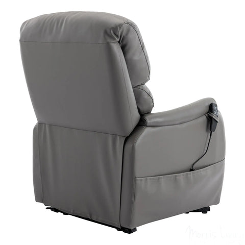 Montreal - Dual Motor Riser Recliner Electric Mobility Lifting Chair in Grey Morris Living - image 11