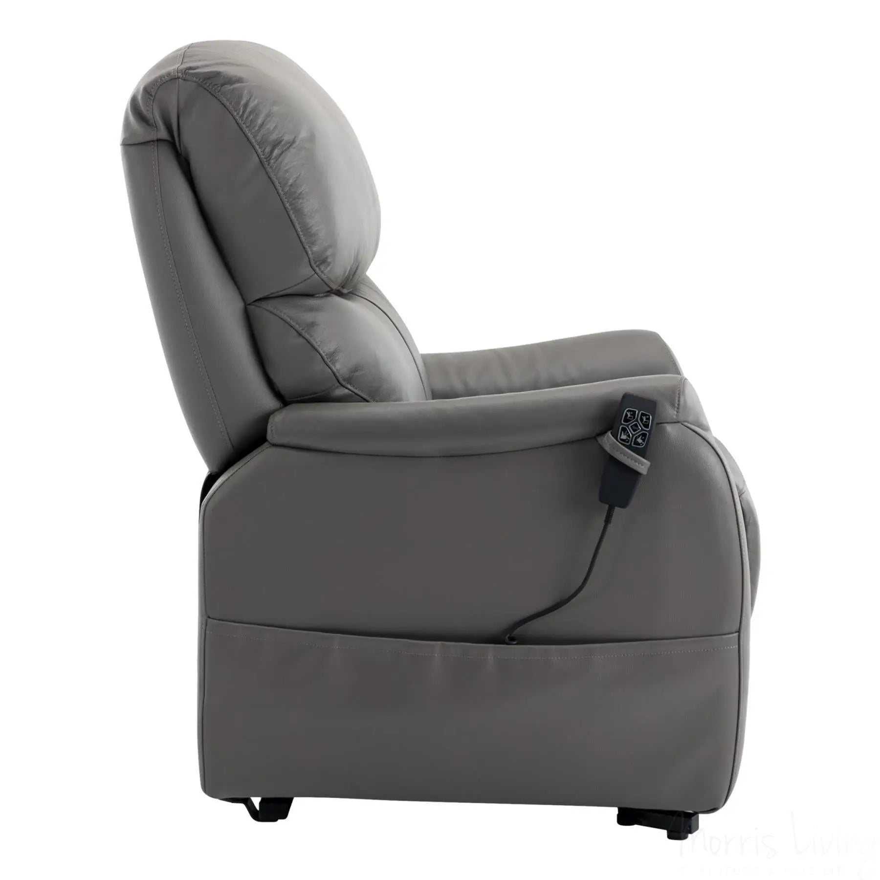 Montreal - Dual Motor Riser Recliner Electric Mobility Lifting Chair in Grey - Refurbished Morris Living