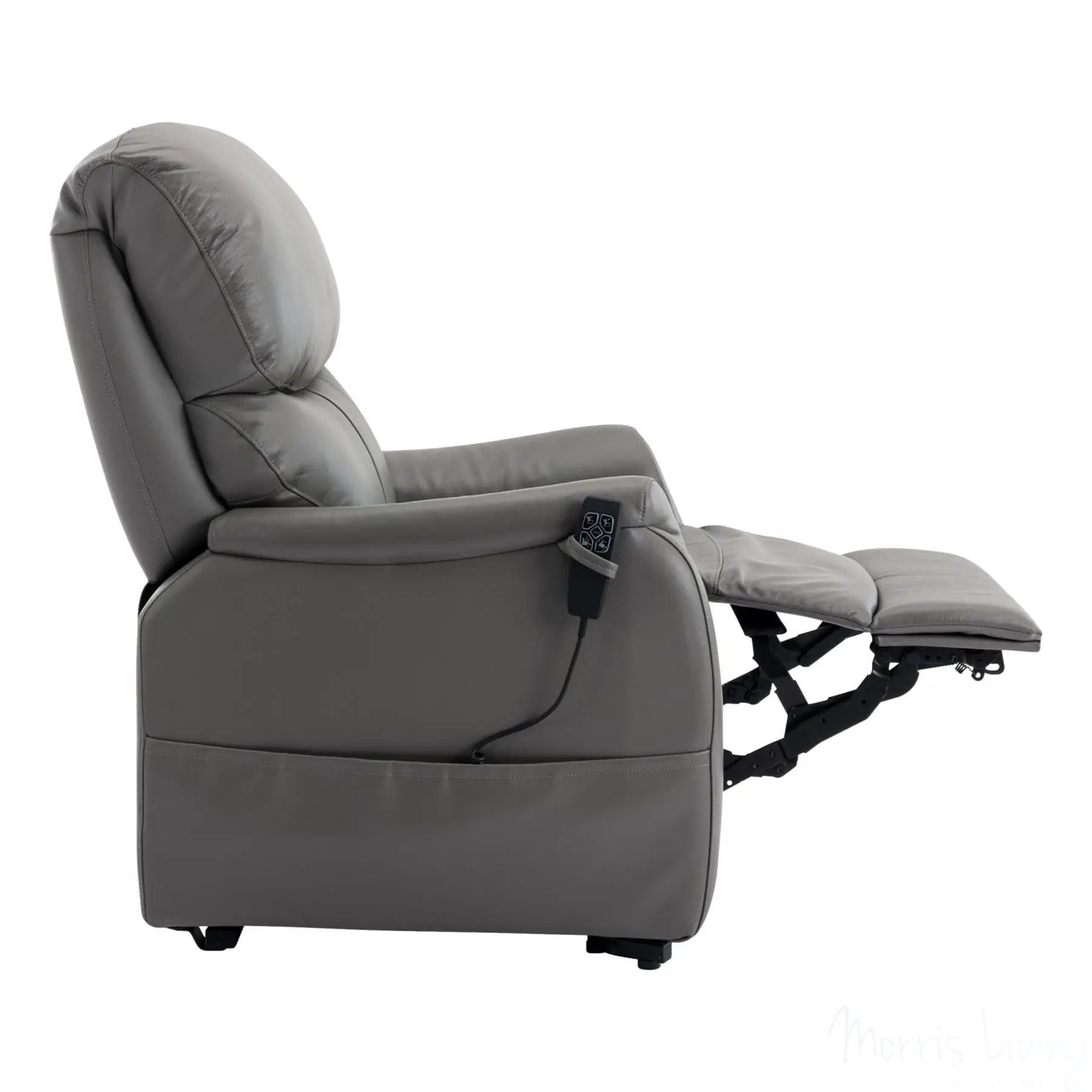 Montreal - Dual Motor Riser Recliner Electric Mobility Lifting Chair in Grey - Refurbished Morris Living