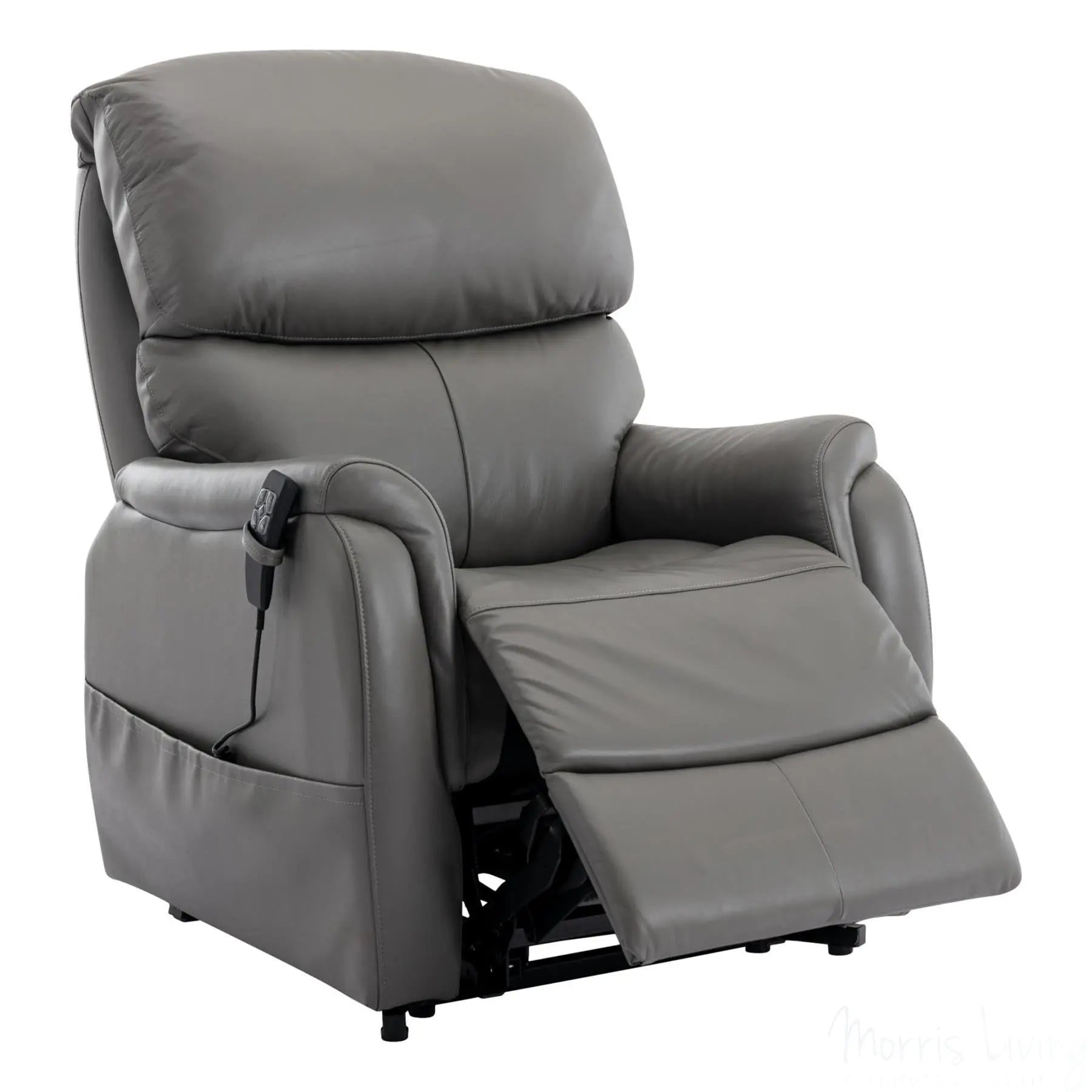 Montreal - Dual Motor Riser Recliner Electric Mobility Lifting Chair in Grey - Refurbished Morris Living