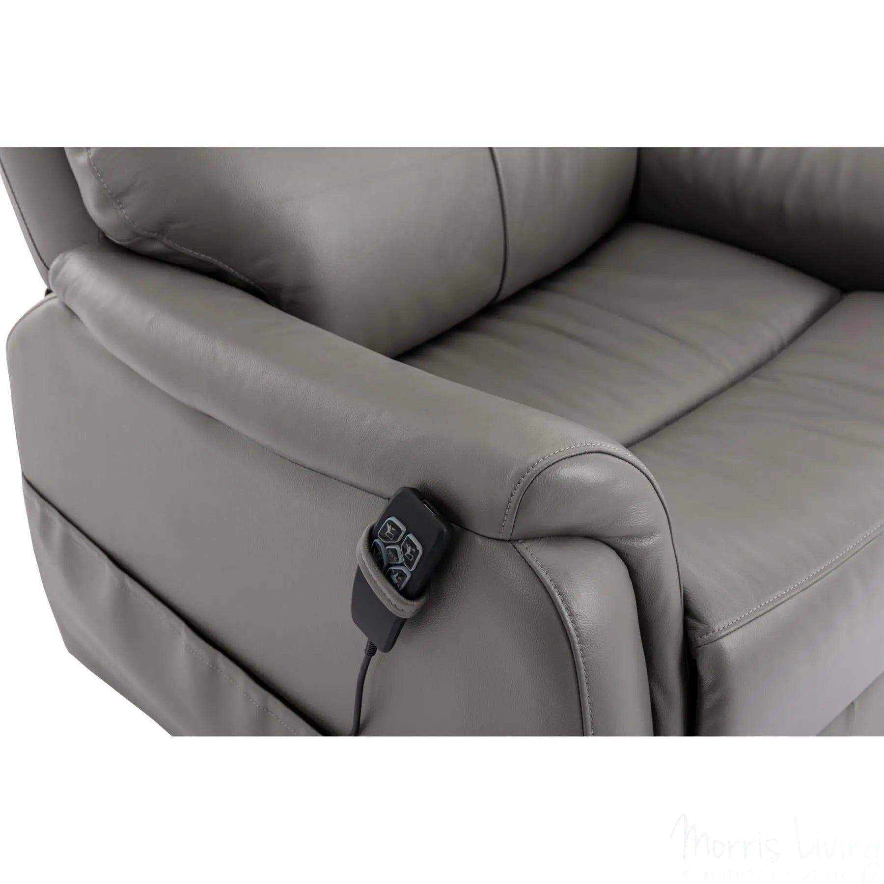 Montreal - Dual Motor Riser Recliner Electric Mobility Lifting Chair in Grey - Refurbished Morris Living