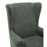Nelson Fireside Chair in Fern Fabric - 18.5" Height - Orthopedic Chair Morris Living - thumbnail 6