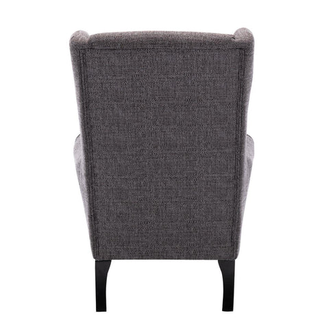 Nelson Fireside Chair in Grey Fabric - 18.5" Height - Orthopedic Chair - image 5