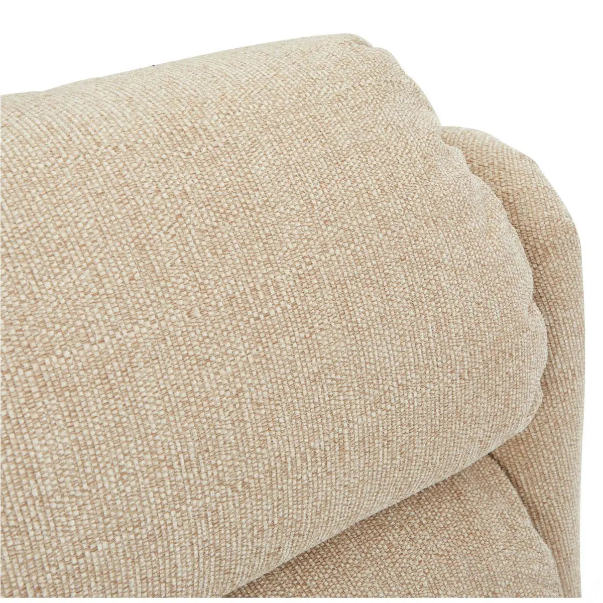Salisbury Dual Motor Riser Recliner Arm Chair In Lisbon Wheat Fabric - Mobility Chair Morris Living