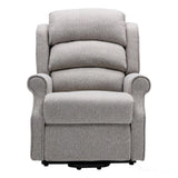 The Andover Dual Motor Riser Recliner Mobility Lift Chair - Stylish Linen Fabric - Refurbished GFA