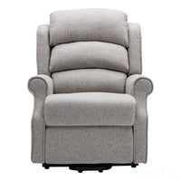 The Andover Dual Motor Riser Recliner Mobility Lift Chair - Stylish Linen Fabric - Refurbished GFA