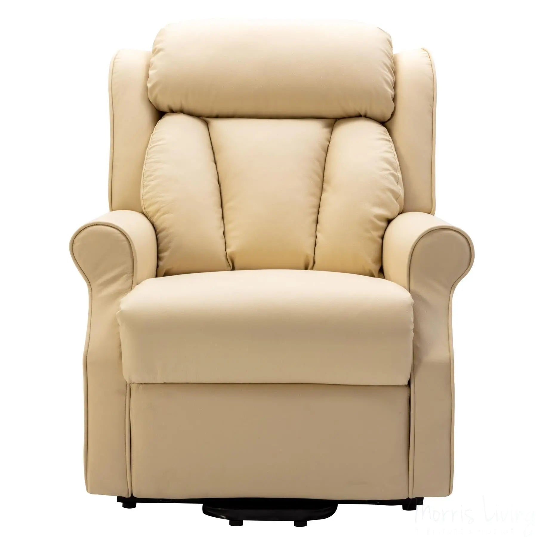 The Darwin - Dual Motor Riser Recliner Mobility Arm Chair in Cream Gen ...