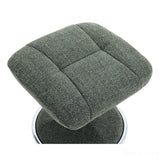 The Denver - Swivel Recliner Chair & Matching Footstool in Cha Cha Fern Fabric Morris Living - thumbnail 8