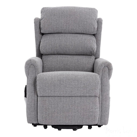 The Luxembourg - Dual Motor Riser Rec liner Mobility Chair - Cha Cha Dove Fabric Morris Living - image 2