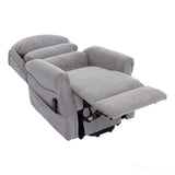 The Luxembourg - Dual Motor Riser Rec liner Mobility Chair - Cha Cha Dove Fabric Morris Living - thumbnail 5