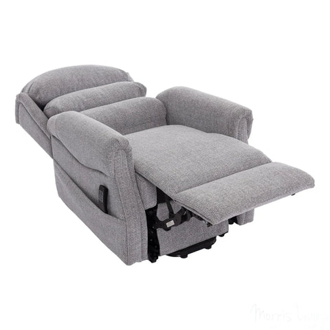 The Luxembourg - Dual Motor Riser Rec liner Mobility Chair - Cha Cha Dove Fabric Morris Living - image 5