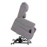 The Luxembourg - Dual Motor Riser Rec liner Mobility Chair - Cha Cha Dove Fabric Morris Living - thumbnail 7