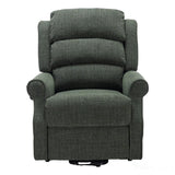 The Perth - Dual Motor Riser Recliner Mobility Chair in Fern Green Fabric Morris Living - thumbnail 2
