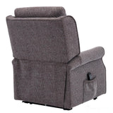 The Perth - Dual Motor Riser Recliner Mobility Chair in Lisbon Grey Fabric Morris Living