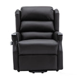 The Warminster Dual Motor Riser Recliner Mobility Chair in Brown Leather Clearance Morris Living