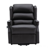 The Warminster Dual Motor Riser Recliner Mobility Chair in Brown Leather Morris Living - thumbnail 2