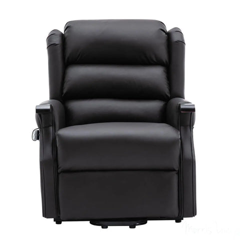 The Warminster Dual Motor Riser Recliner Mobility Chair in Brown Leather Morris Living - image 2