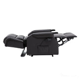 The Warminster Dual Motor Riser Recliner Mobility Chair in Brown Leather Morris Living - thumbnail 4
