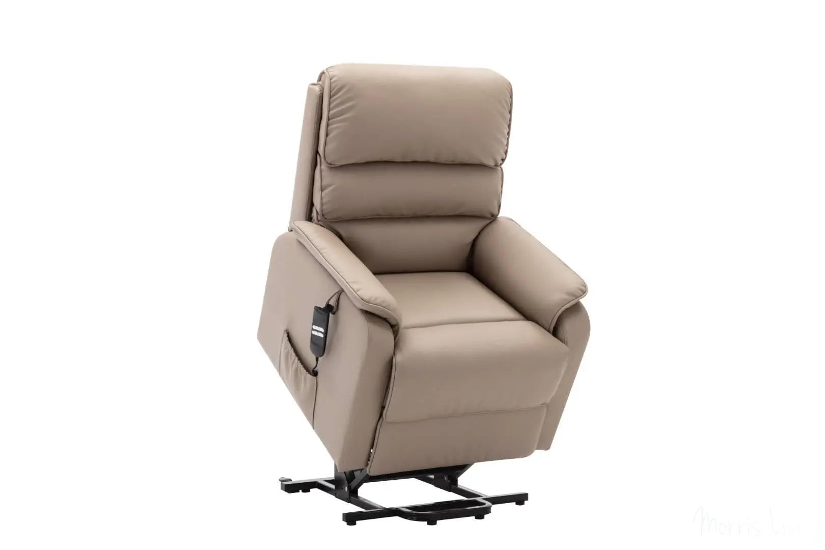 Valencia Dual Motor Riser Recliner Mobility Lift Chair in Pebble Plush - Refurbished GFA