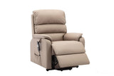 Valencia Dual Motor Riser Recliner Mobility Lift Chair in Pebble Plush - Refurbished GFA