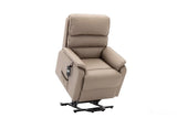 Valencia Dual Motor Riser Recliner Mobility Lift Chair in Pebble Plush - Refurbished GFA