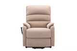 Valencia Dual Motor Riser Recliner Mobility Lift Chair in Wheat Fabric - Clearance Sale GFA