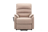 Valencia Dual Motor Riser Recliner Mobility Lift Chair in Wheat Fabric GFA