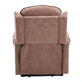 Winchester Dual Motor Riser Recliner Mobility Chair in Mink Brushstroke Fabric Morris Living - thumbnail 8
