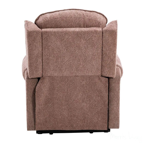 Winchester Dual Motor Riser Recliner Mobility Chair in Mink Brushstroke Fabric Morris Living - image 8
