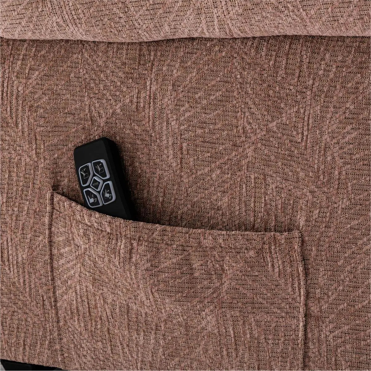Winchester Dual Motor Riser Recliner Mobility Chair in Mink Brushstroke Fabric Morris Living