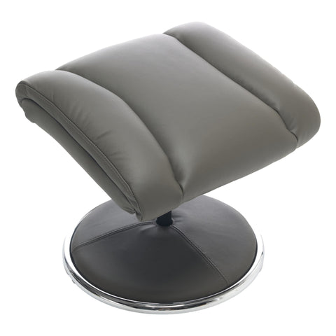 Sahara Swivel Recliner in Cinder Leather - image 7