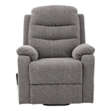 Brampton Riser Recliner Mobility Chair in Lisbon Grey Fabric - thumbnail 2