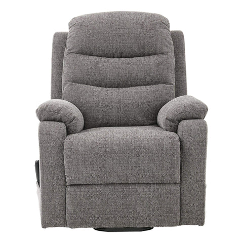 Brampton Riser Recliner Mobility Chair in Lisbon Grey Fabric - image 2
