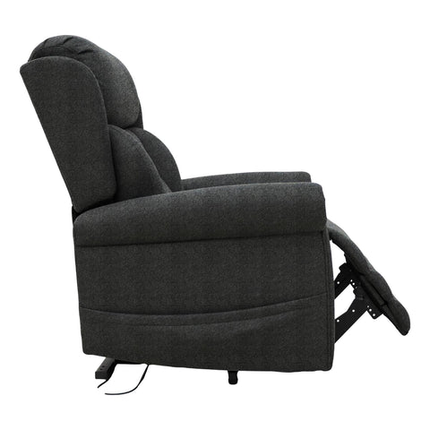 Nevis Petite – Triple Motor Riser Recliner Mobility Chair in Graphite Grey Fabric - image 5