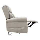 Nevis Grande – Triple Motor Riser Recliner Mobility Chair in Cream Fabric - thumbnail 10