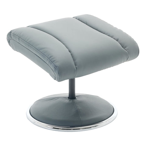 Sahara Swivel Recliner in Petrol Blue Leather - image 7