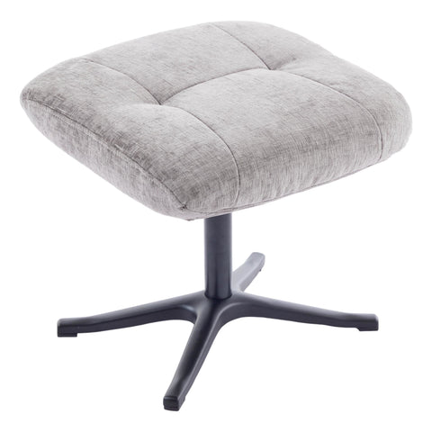 The Nevada Swivel Recliner Chair & Matching Footstool in Cloud Fabric - image 9