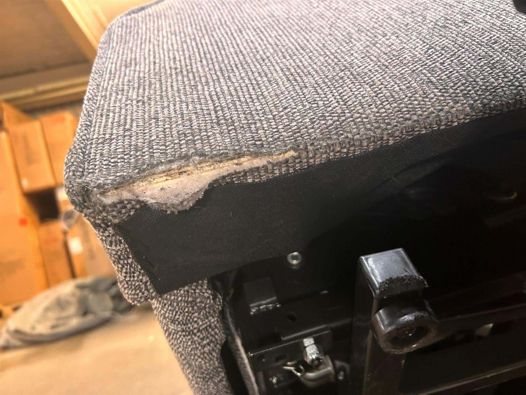 The Perth - Dual Motor Riser Recliner Mobility Chair in Lisbon Grey Fabric - Clearance - Minor Damage