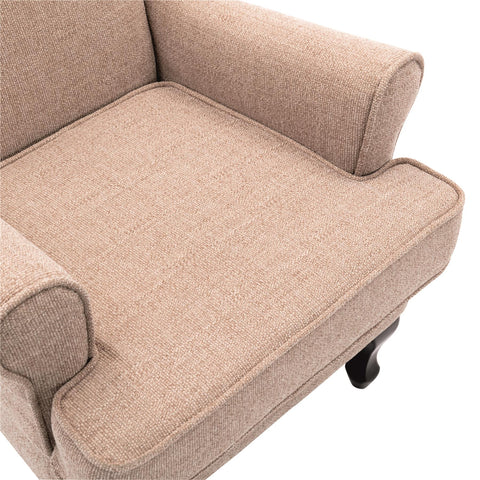 Nelson Fireside Chair in Wheat Fabric - 18.5" Height - Orthopedic Chair - Refurbished - image 5
