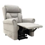 Nevis Grande – Triple Motor Riser Recliner Mobility Chair in Cream Fabric - thumbnail 3