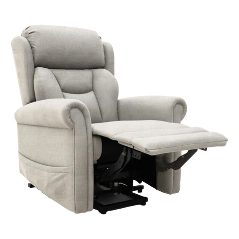 Nevis Grande – Triple Motor Riser Recliner Mobility Chair in Cream Fabric - image 3