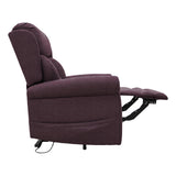 Nevis Petite – Triple Motor Riser Recliner Mobility Chair in Rose Fabric - thumbnail 10