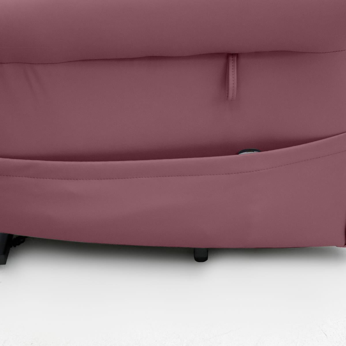 Nevis Healthcare – Triple Motor Riser Recliner Mobility Chair in Petal 4-Way Stretch Faux Leather
