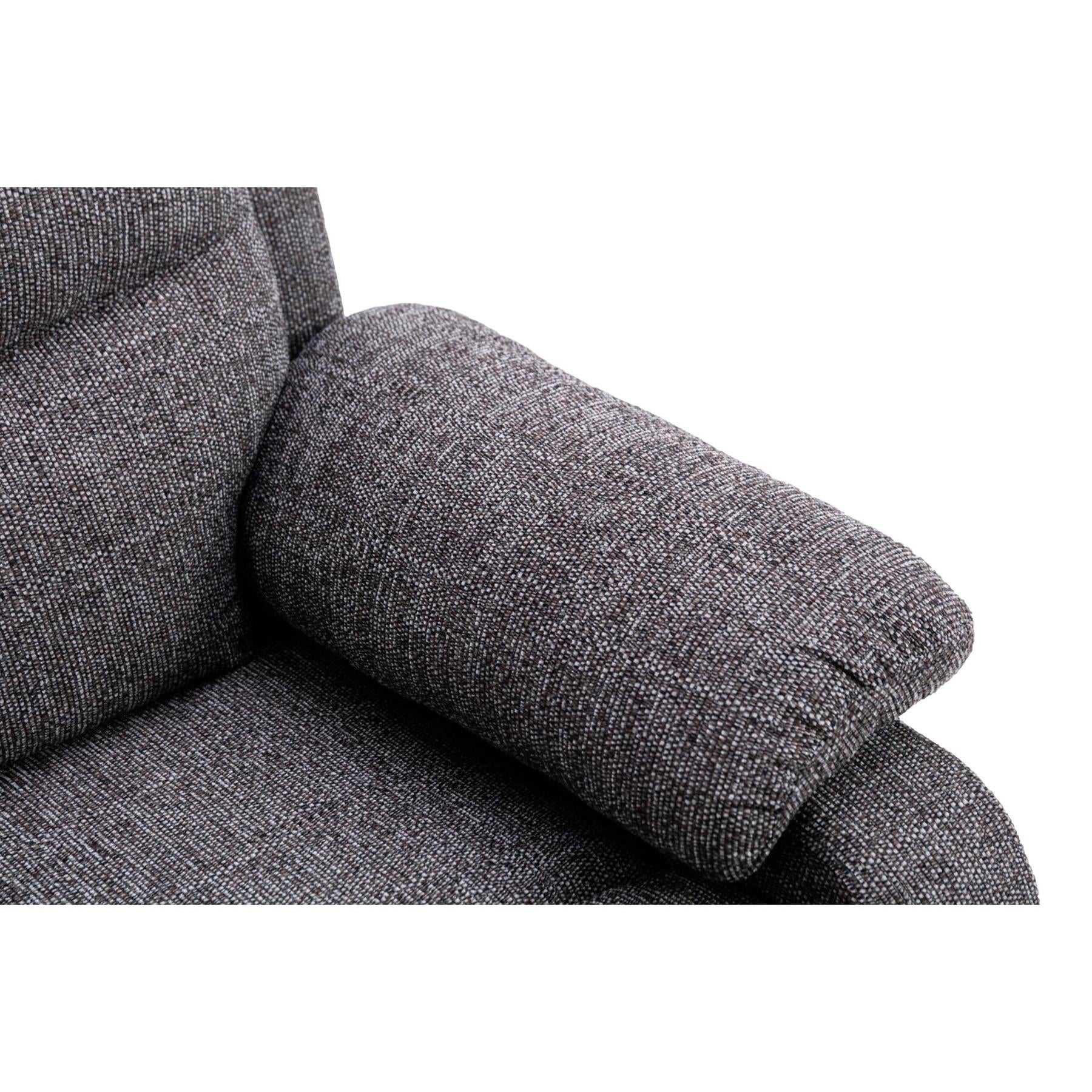 The Bamford - Single Motor Riser Recliner Chair in Grey Fabric - Refurbished