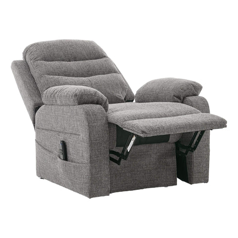 Brampton Riser Recliner Mobility Chair in Lisbon Grey Fabric - image 6
